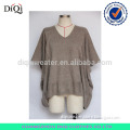 european style oversize sweater solid color pullover